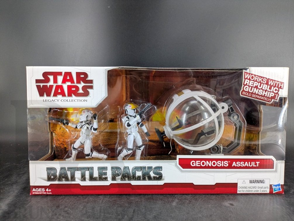 2008 Star Wars Legacy Collection Battle Packs Geonosis Assault Figures & Accessories