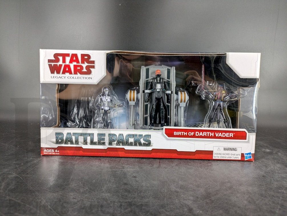 2010 Star Wars Legacy Collection Battle Packs Birth of Darth Vader Set Hasbro