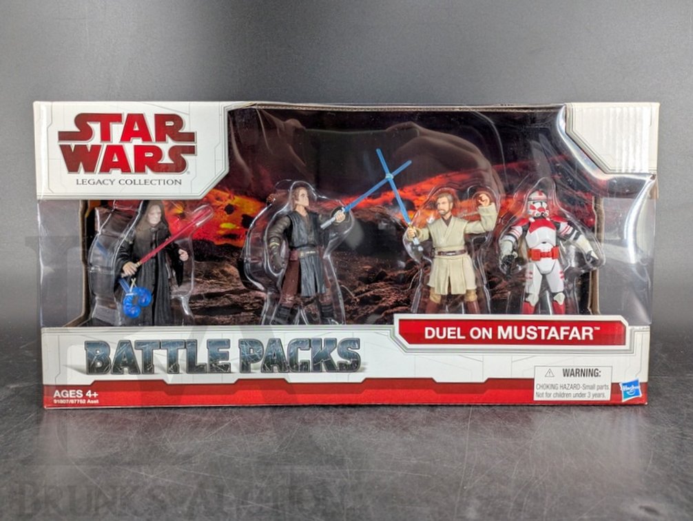 Star Wars Legacy Collection Battle Packs Duel on Mustafar Sealed Action Figure Set