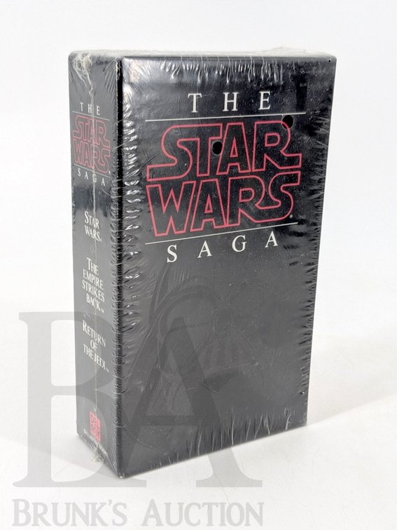 1983 Star Wars Saga Box Set Factory Sealed Del Rey Ballantine Books