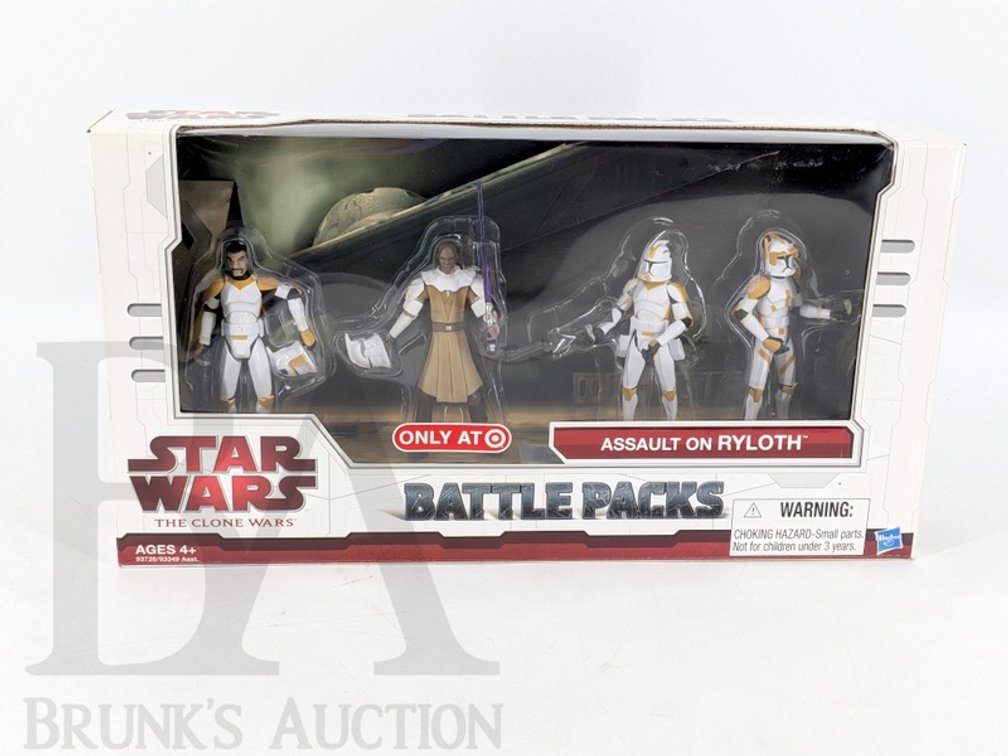 2009 Star Wars The Clone Wars Assault on Ryloth Battle Packs Target Exclusive