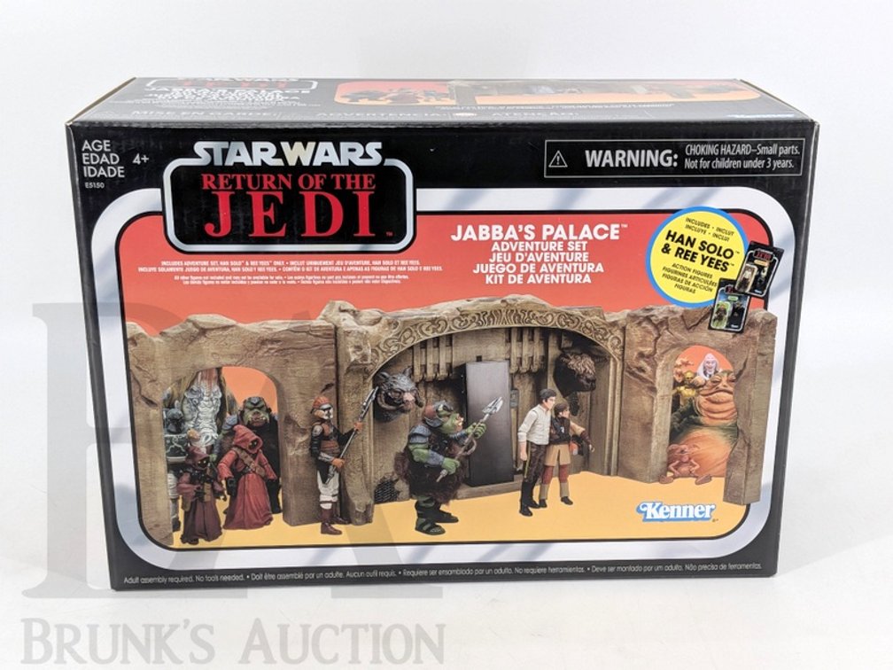 Star Wars Return of the Jedi Jabba's Palace Adventure Set With Han Solo & Ree Yees
