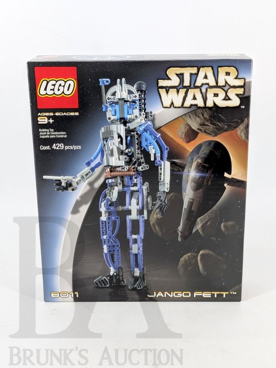 2002 LEGO Star Wars Jango Fett 8011 Set 429 Pieces Sealed Box