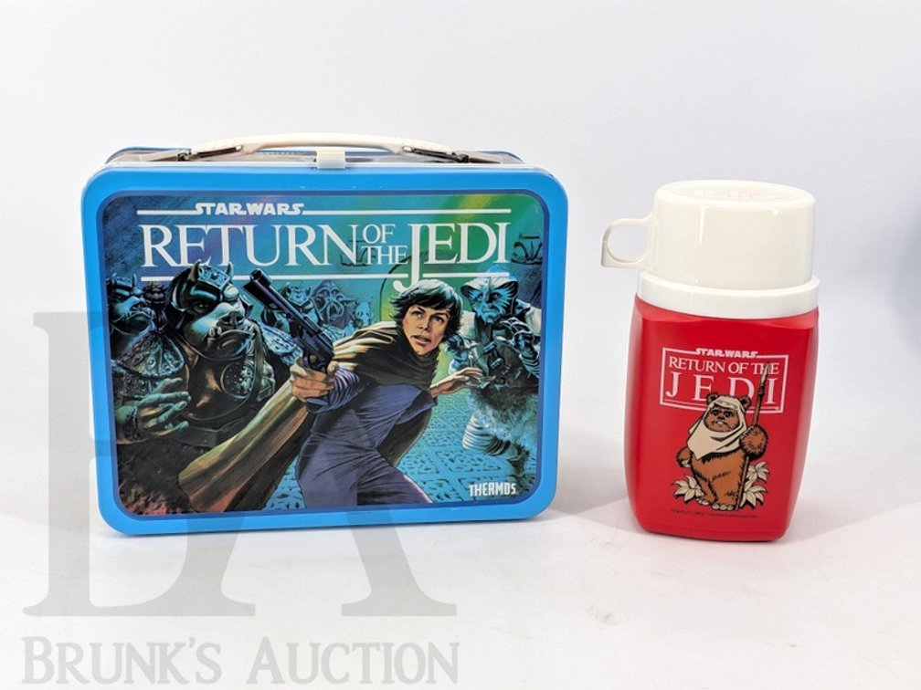 1983 Star Wars Return of the Jedi Lunchbox with Thermos by Thermos Co.