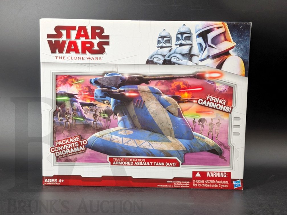 2009 Star Wars The Clone Wars Trade Federation Armored Assault Tank (AAT) Hasbro