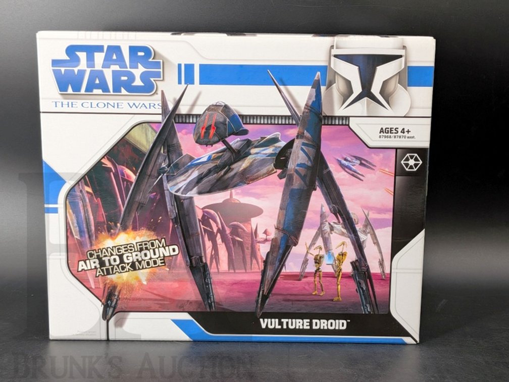 2008 Star Wars The Clone Wars Vulture Droid by Hasbro, New in Box