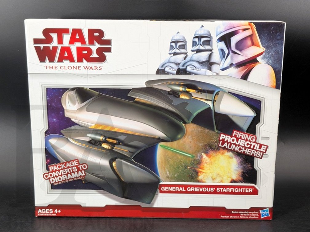 2009 Star Wars The Clone Wars General Grievous' Starfighter Hasbro MISB
