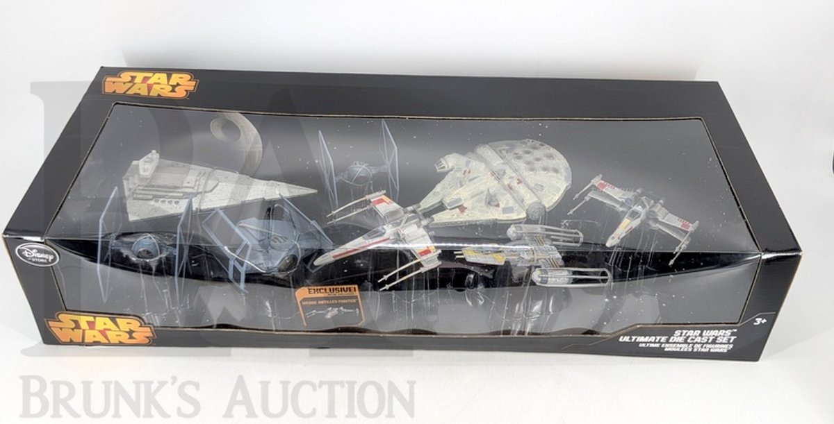 Disney Star Wars Ultimate Die Cast Set Exclusive, 5 Ship Models, Boxed