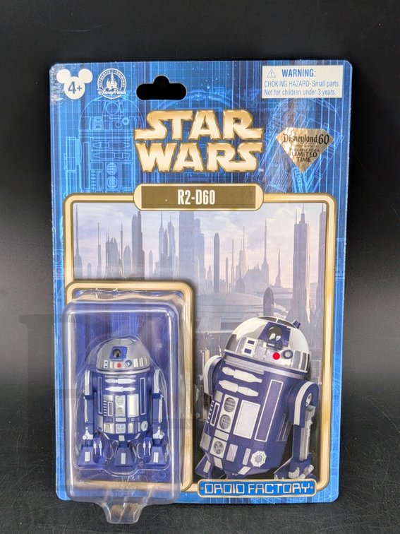 Star Wars Droid Factory R2-D60 Disneyland 60th Anniversary Exclusive Figure