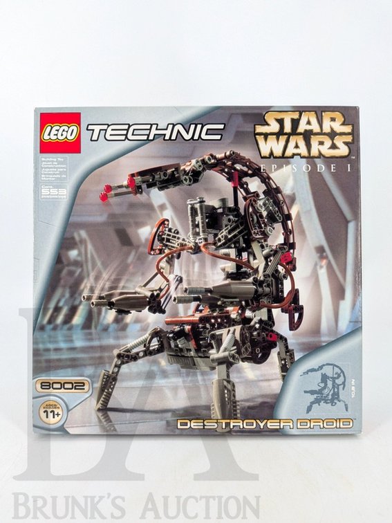 2000 LEGO Technic Star Wars Episode I Destroyer Droid Set 8002 Sealed Box