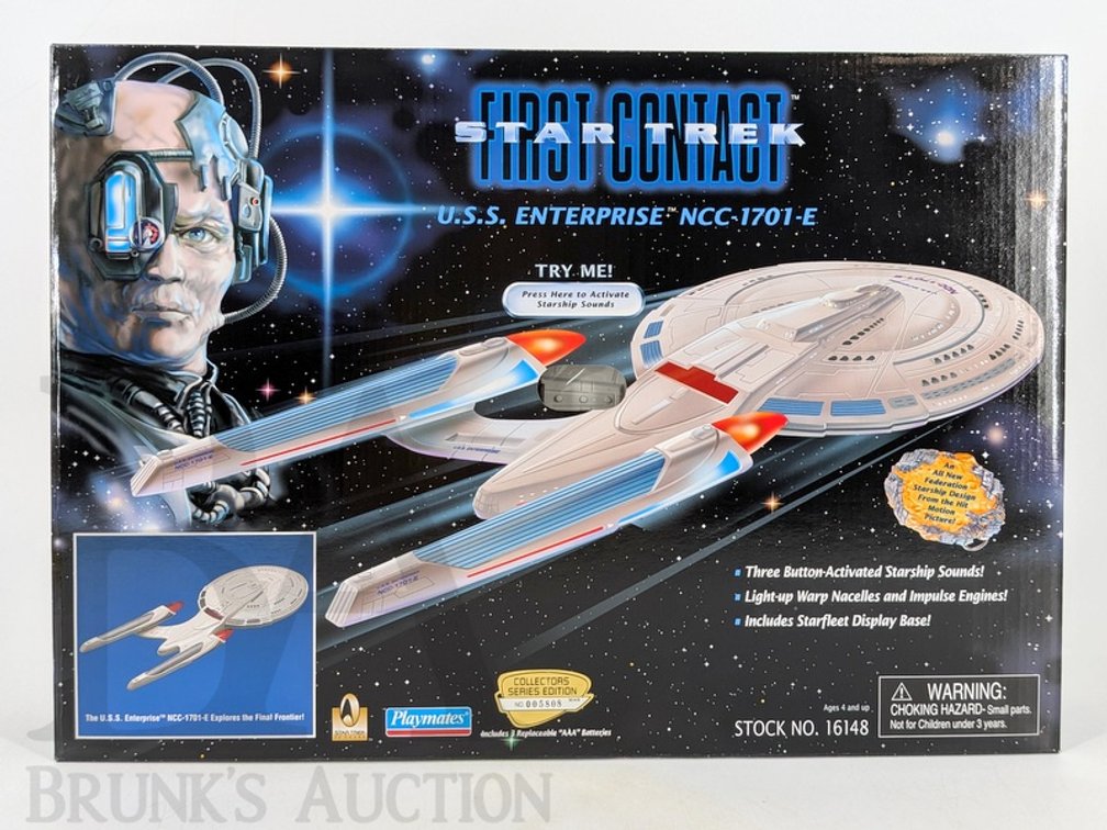 1996 Playmates Star Trek First Contact U.S.S. Enterprise NCC-1701-E Collector's Edition
