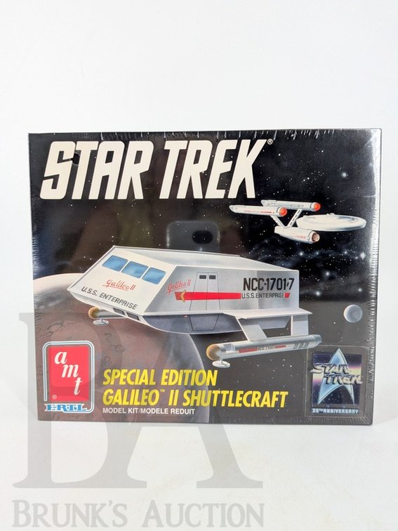 1991 Star Trek Special Edition Galileo II Shuttlecraft Model Kit AMT Ertl Sealed