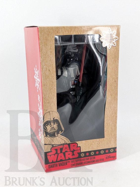Star Wars Darth Vader Tree Topper Holiday Decor by Kurt S. Adler, Battery Operated
