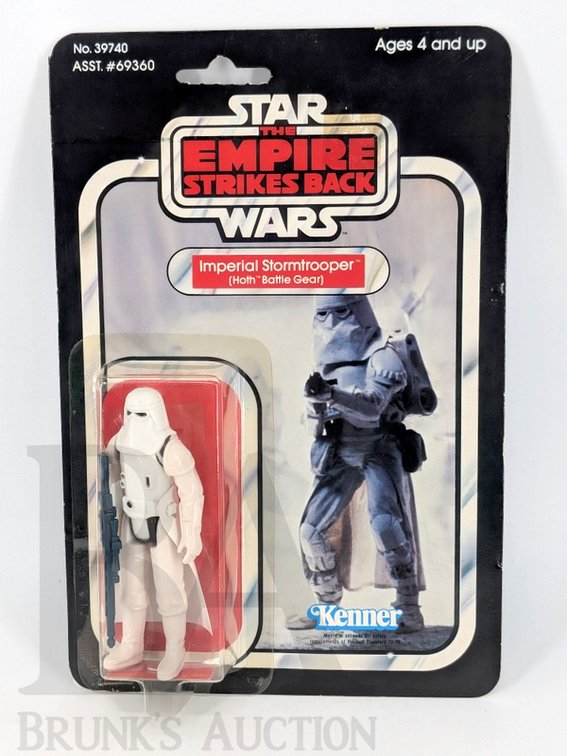 1980 Star Wars Kenner Empire Strikes Back Imperial Stormtrooper Hoth Battle Gear MOC