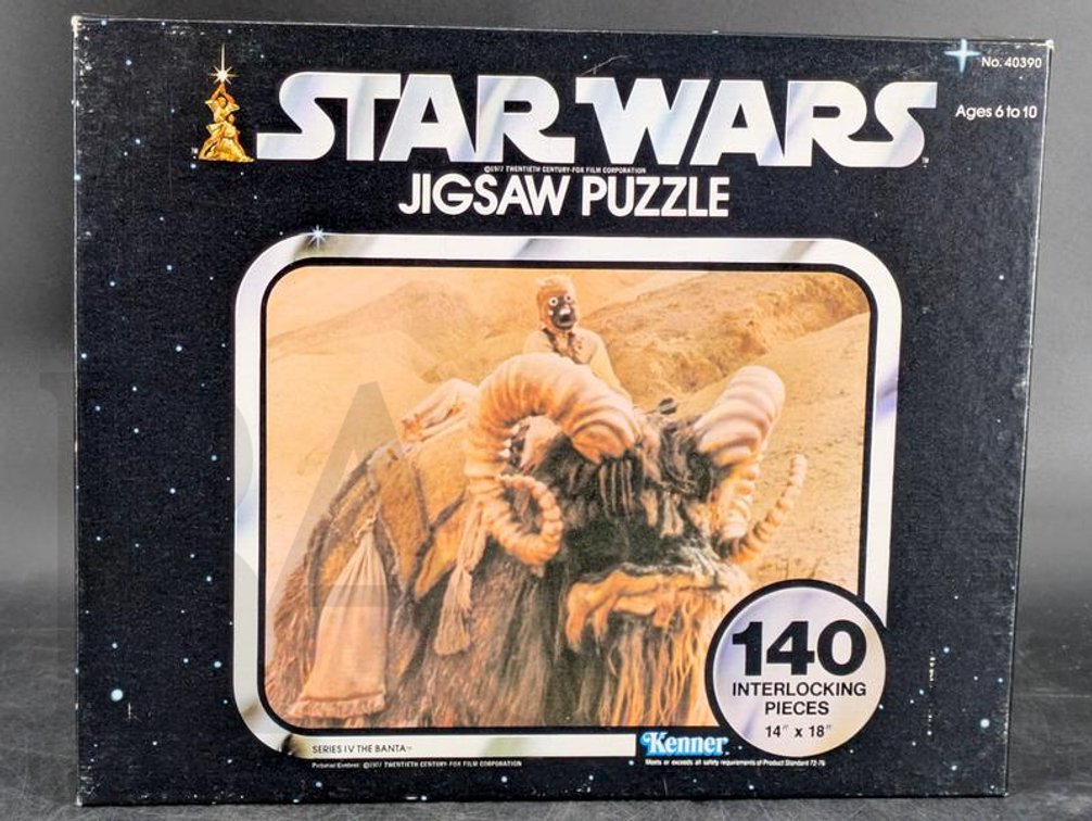 1978 Star Wars Kenner Series IV The Bantha 140-Piece Jigsaw Puzzle No. 40390