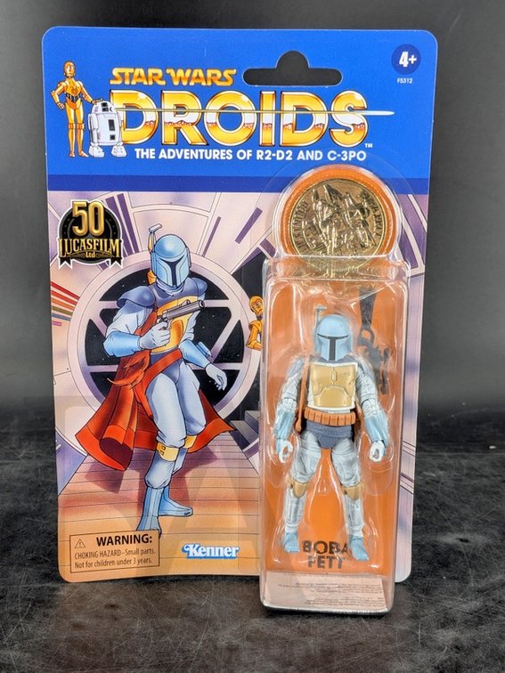 2021 Star Wars Droids Boba Fett Action Figure 50th Lucasfilm Exclusive Kenner Hasbro