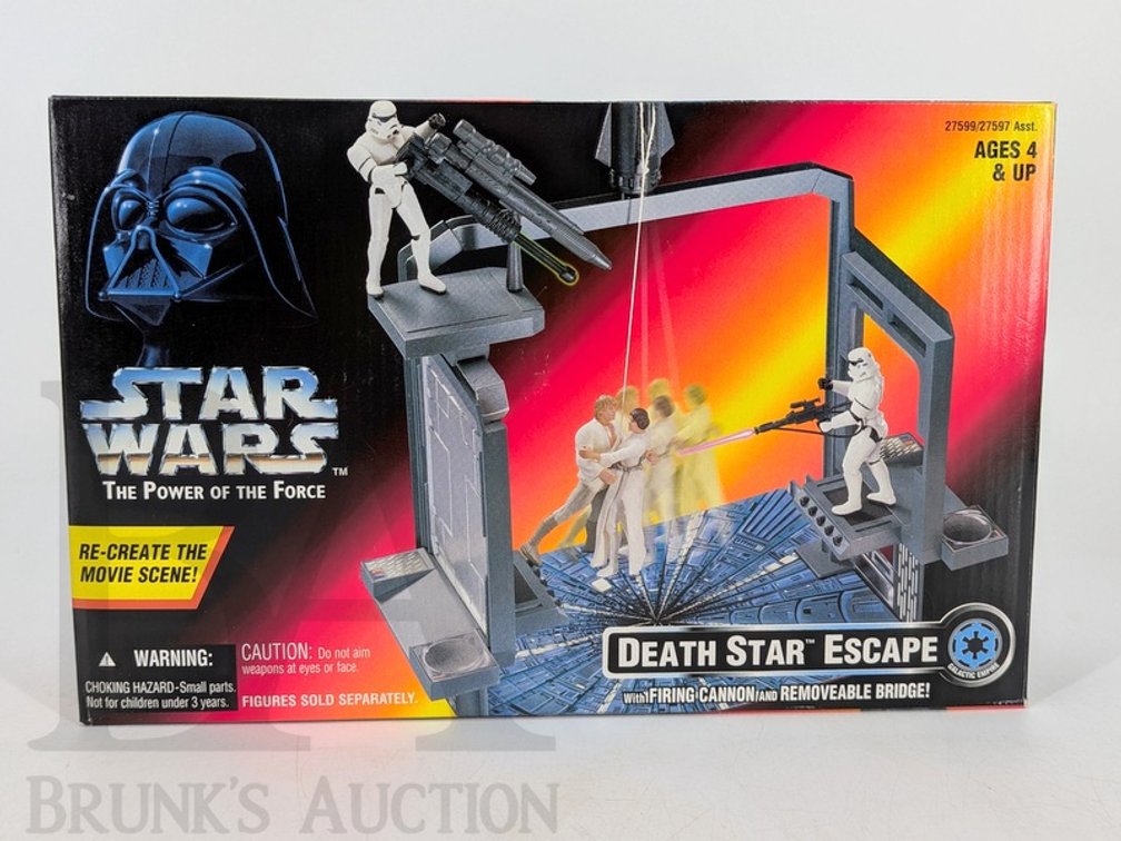 1996 Star Wars Death Star Escape Playset Power of the Force Kenner Unopened