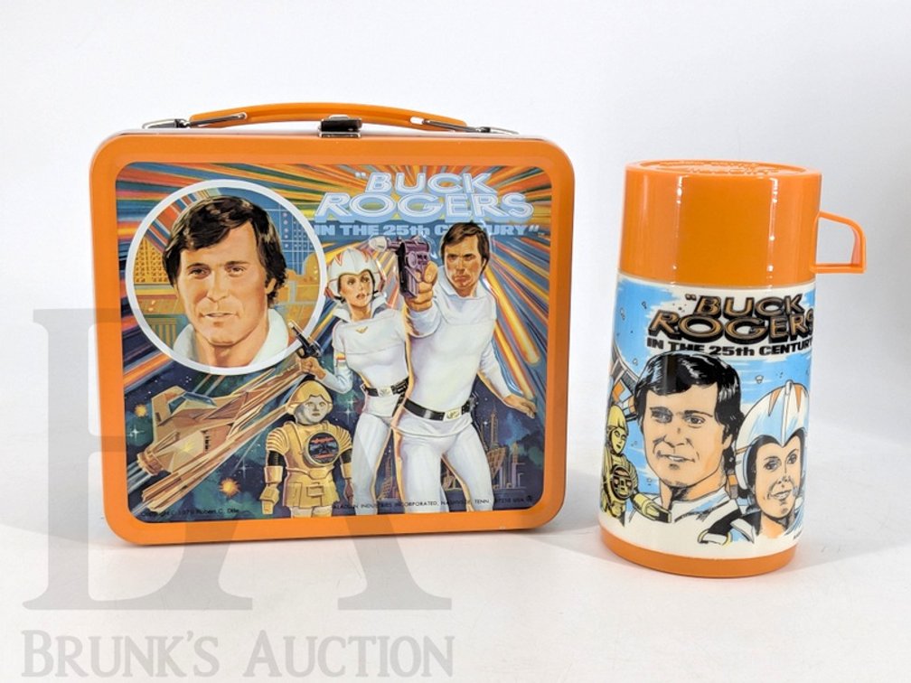1979 Buck Rogers Lunchbox and Thermos Set by Aladdin Industries