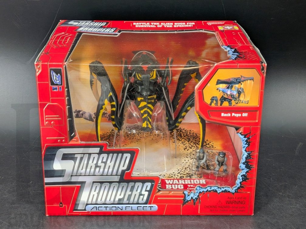 1996 Starship Troopers Action Fleet Warrior Bug vs. Corporal Bronski & MI Trooper Set