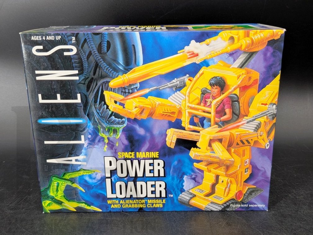 1992 Kenner Aliens Space Marine Power Loader With Alienator Missile, Boxed
