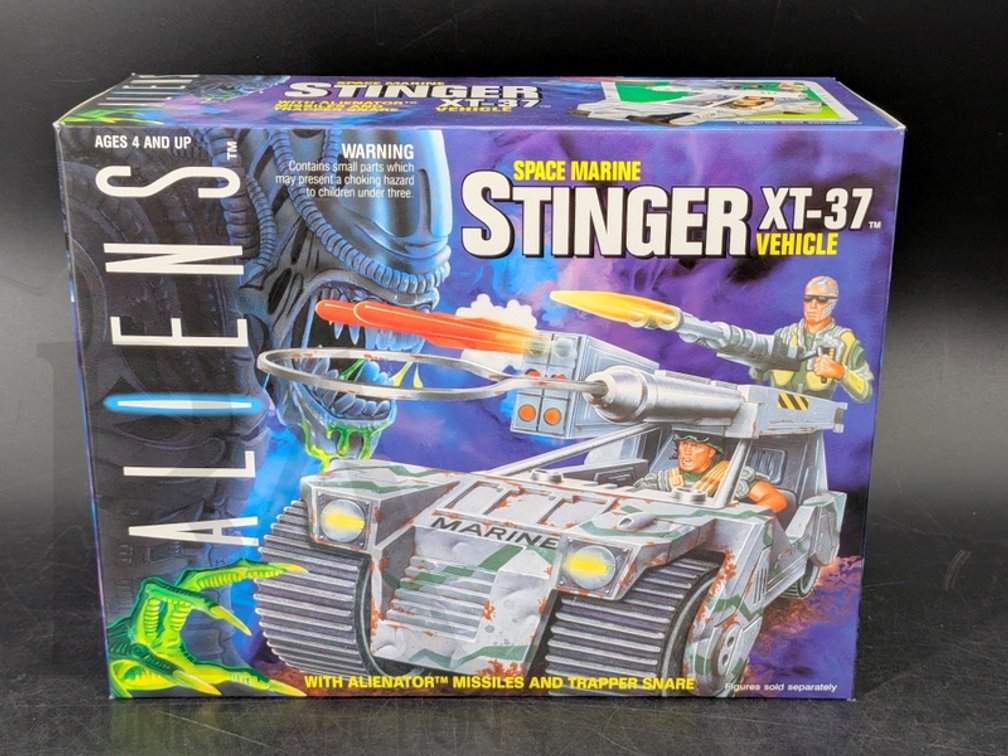 1992 Kenner Aliens Space Marine Stinger XT-37 Vehicle Boxed, Unopened