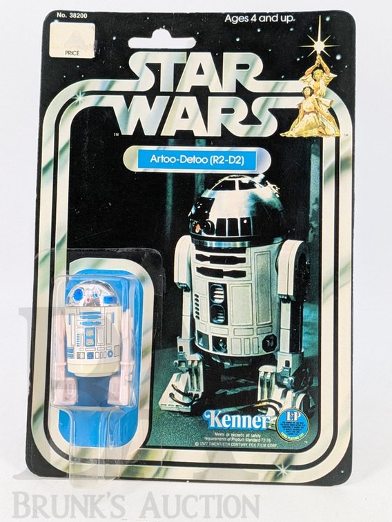 1977 Kenner Star Wars Artoo-Detoo (R2-D2) Action Figure No. 38200 MOC