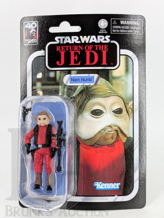 2023 Star Wars Kenner Nien Nunb Figure VC106 Return of the Jedi Carded Hasbro