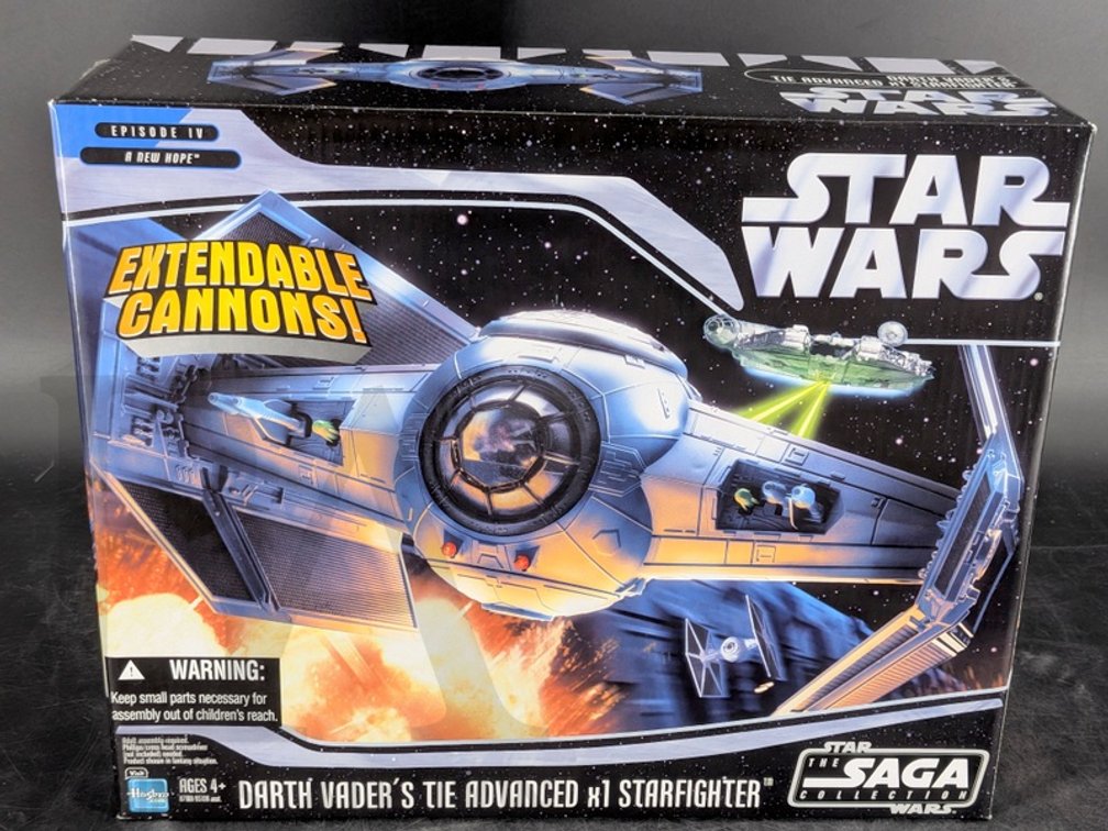2006 Star Wars Darth Vader's TIE Advanced x1 Starfighter Saga Collection Hasbro