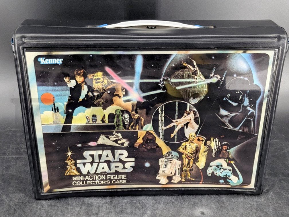1978 Kenner Star Wars Mini-Action Figure Collectors Case with Trays