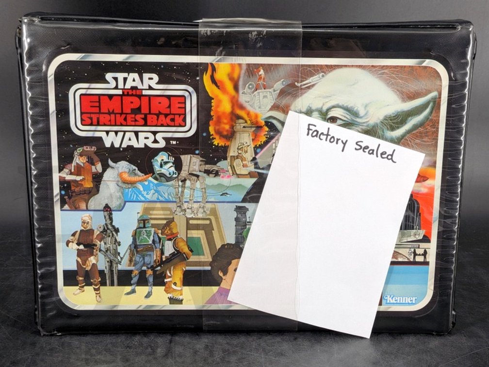 1980 Star Wars Empire Strikes Back Kenner Action Figure Collector's Case Factory Sealed