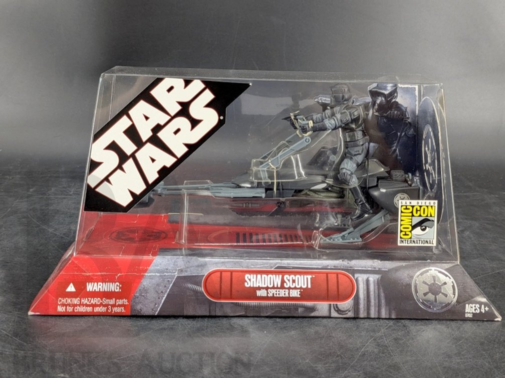 2007 Star Wars Shadow Scout with Speeder Bike Hasbro SDCC Exclusive (1)