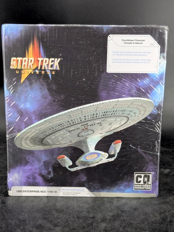 Star Trek Universe USS Enterprise NCC-1701-D Countdown Calendar by Numskull, Sealed