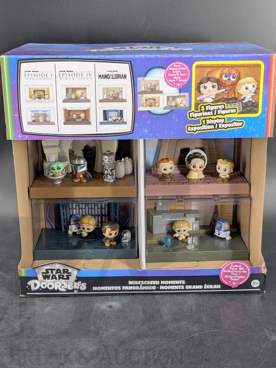 2024 Star Wars Doorables Widescreen Moments Diorama Figure Display Set by Just Play