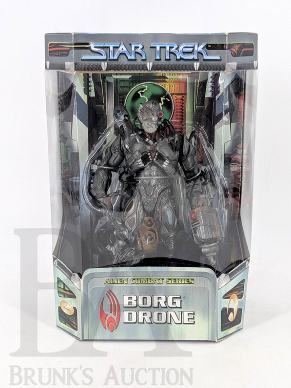 1999 Star Trek Alien Combat Series Borg Drone Action Figure Playmates Toys