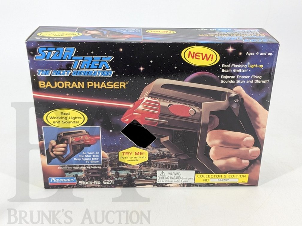 1995 Star Trek TNG Bajoran Phaser Playmates Collector's Edition No. 006287