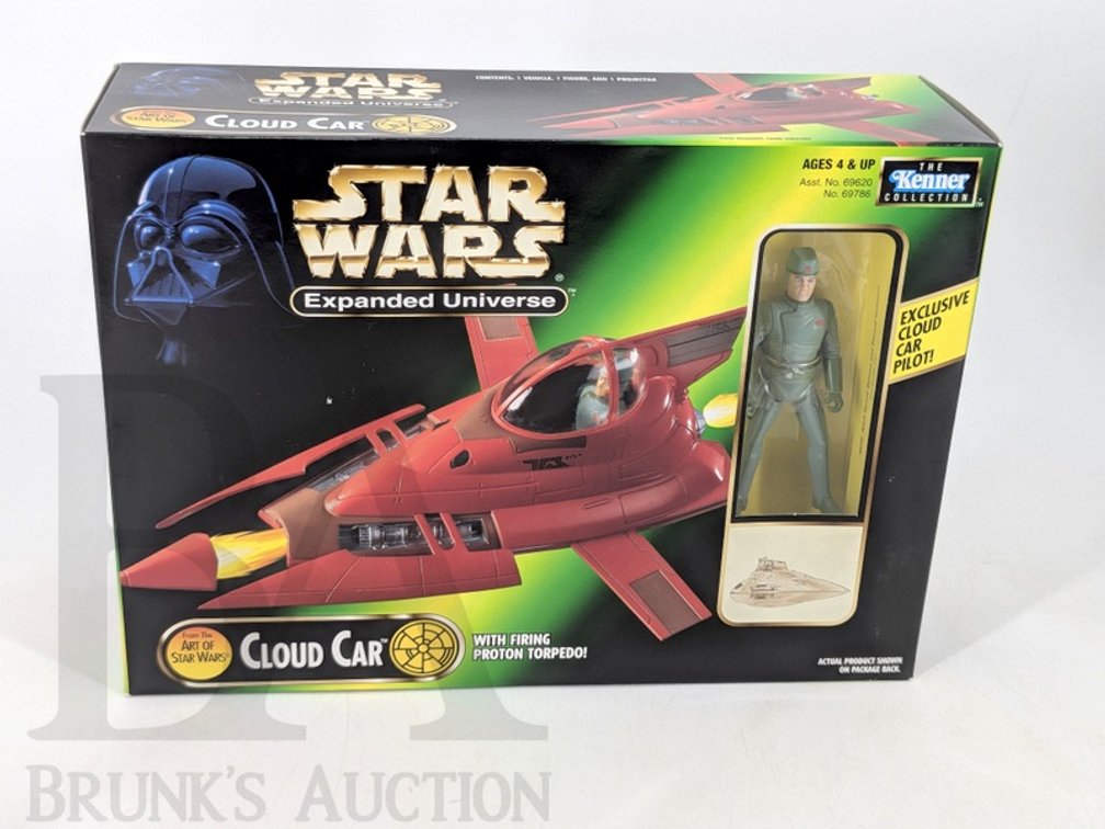 1997 Star Wars Expanded Universe Cloud Car Kenner with Exclusive Pilot, Sealed Box