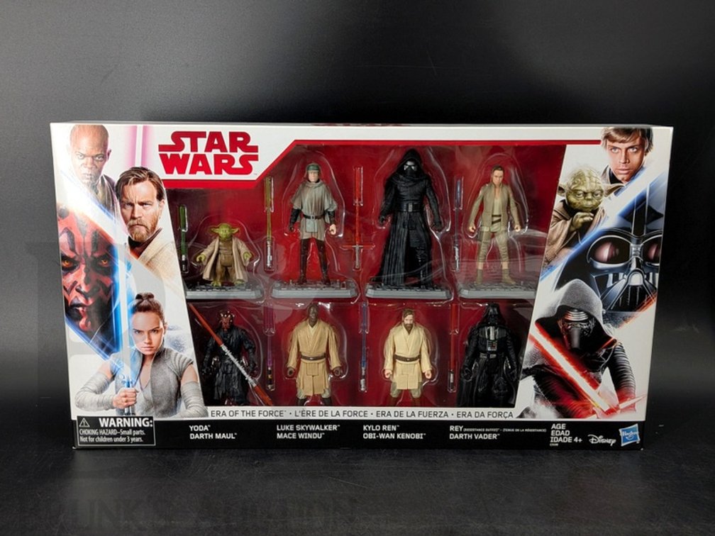 2017 Star Wars Era Of The Force Action Figure Set by Hasbro Disney, 8 Figures Sealed