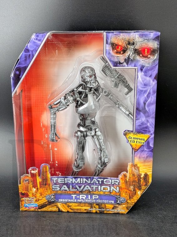 2009 Terminator Salvation T-R.I.P. Resistance Infiltrator Prototype Action Figure, Playmates