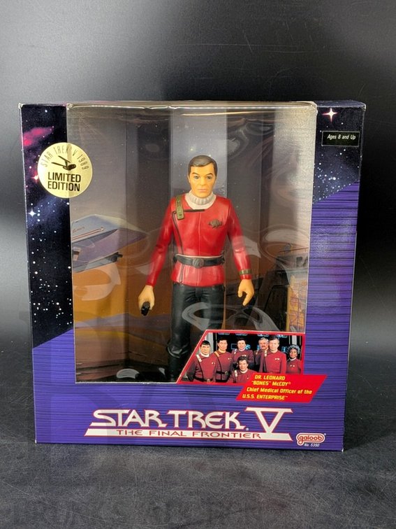 1989 Star Trek V Dr. Leonard 'Bones' McCoy Limited Edition Figure Galoob