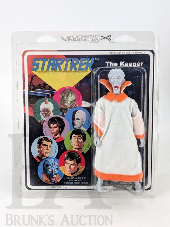 2008 Star Trek The Keeper 8-Inch Action Figure by CBS Studios in Original Packaging