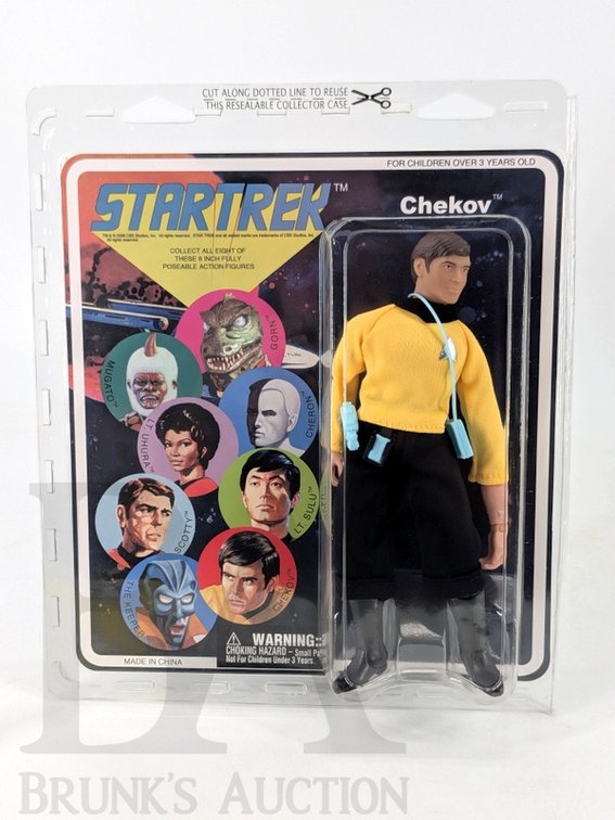2008 Star Trek Chekov 8-Inch Action Figure - Diamond Select - MOC