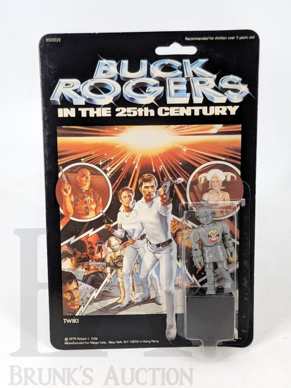 1979 Mego Buck Rogers in the 25th Century Twiki Action Figure on Card