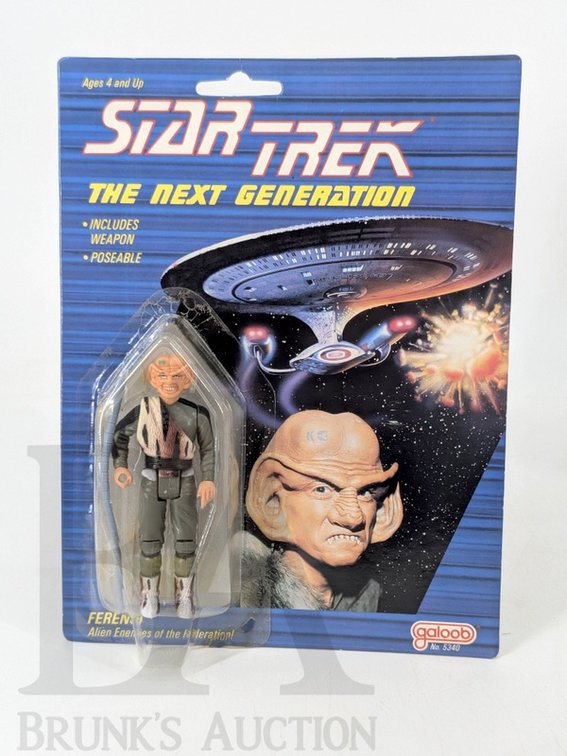 1988 Star Trek The Next Generation Ferengi Figure by Galoob MOC