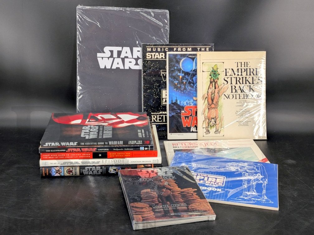 Star Wars Books and Collectibles, 1977-2021, Including Sketchbooks and Album