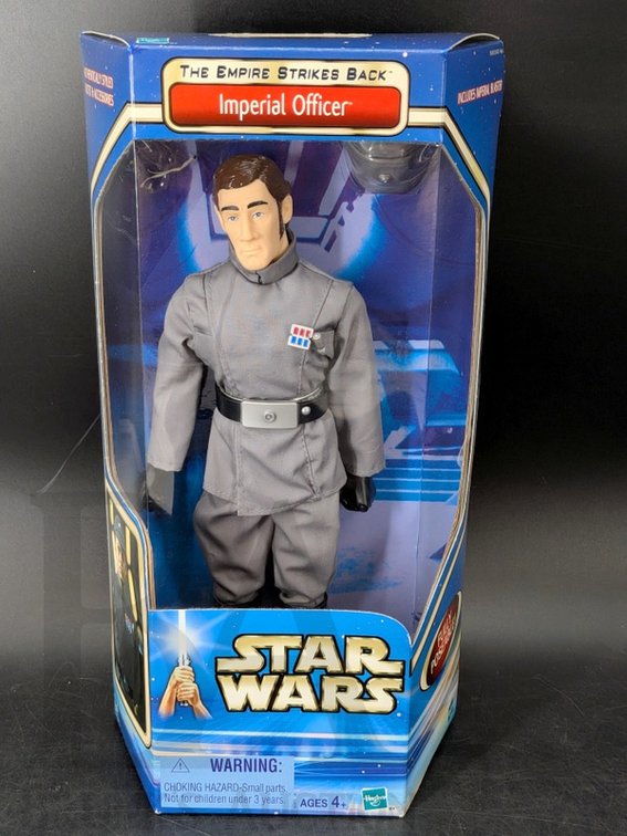 2002 Star Wars The Empire Strikes Back Imperial Officer 12-Inch Action Figure Hasbro