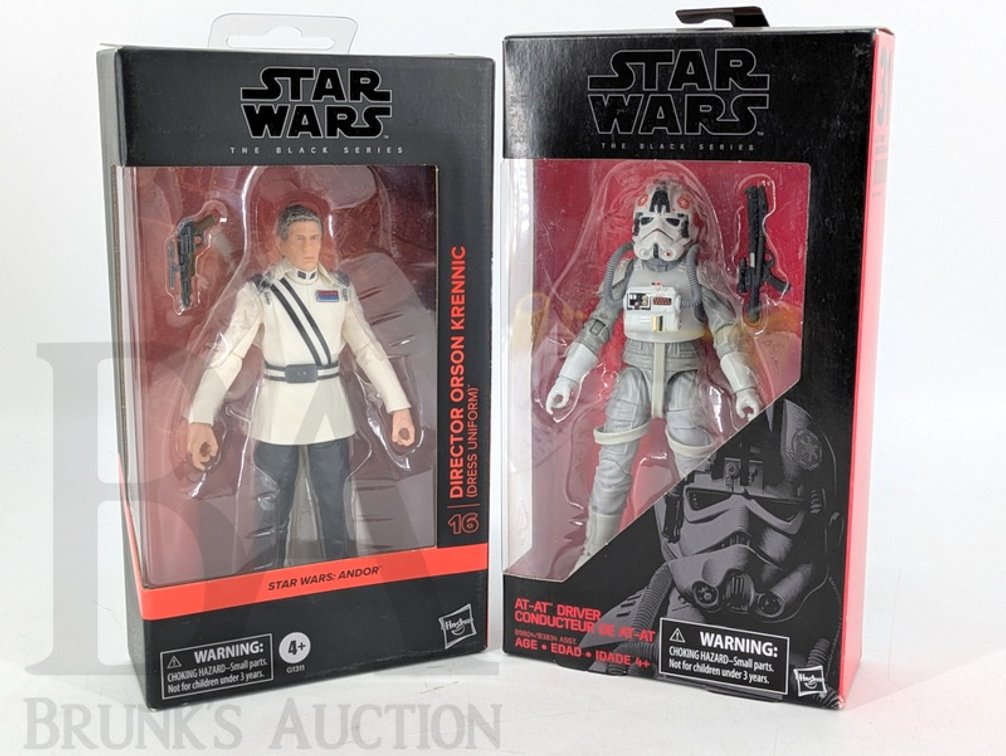 (2) Star Wars The Black Series Figures Director Orson Krennic and AT-AT Driver Hasbro