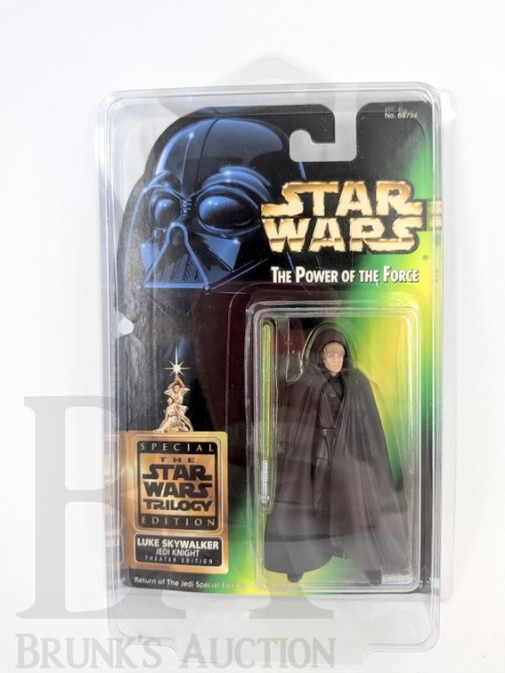 1997 Star Wars Trilogy Luke Skywalker Jedi Knight Theater Edition Figure Kenner