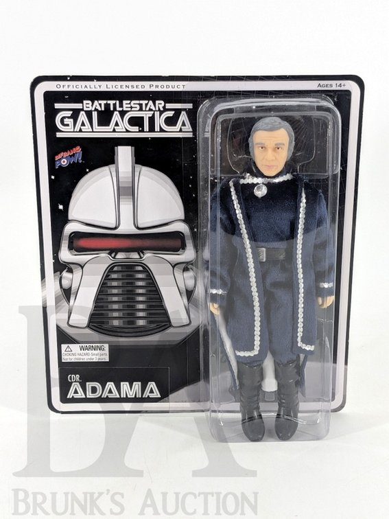 2012 Battlestar Galactica Commander Adama 8-Inch Action Figure by Bif Bang Pow!