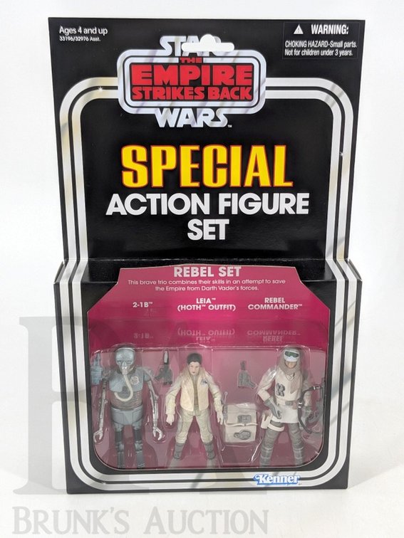 2010 Star Wars The Empire Strikes Back Special Action Figure Set Rebel Set Kenner