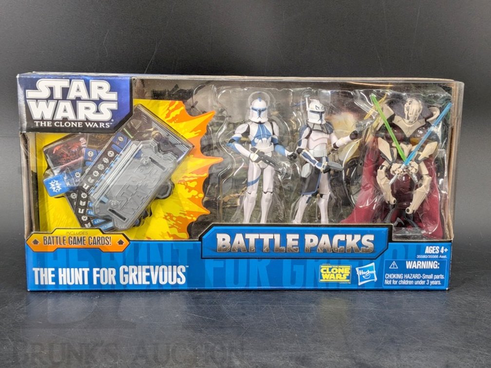 2011 Star Wars The Clone Wars Battle Packs The Hunt For Grievous Hasbro Sealed